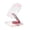D, variant on Acrylic Tablet Stand with 360 Rotating Base, Adjustable Angle, Sturdy Weighted Base, Clear Design, for Desk Home, A