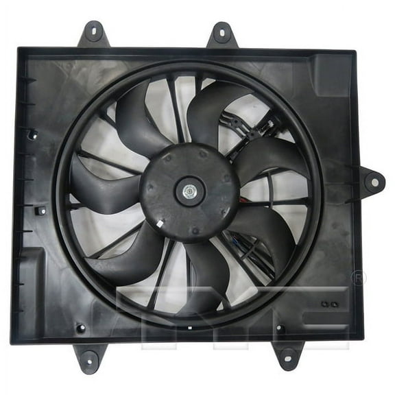 Dual Radiator and Condenser Fan Assembly Fits 2005 Chrysler PT Cruiser