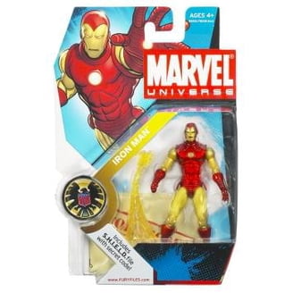 Marvel Legends Iron Man Extremis 6-Inch Action Figure - Classic Comic Look With Blast Effects & Extra Hands