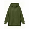 thumbnail image 6 of FchengtaiS Oversized Hoodies Sweatshirts for Womens Casual Loose Fleece Hooded Pullover Tops with Pockets and Side Split, 6 of 7