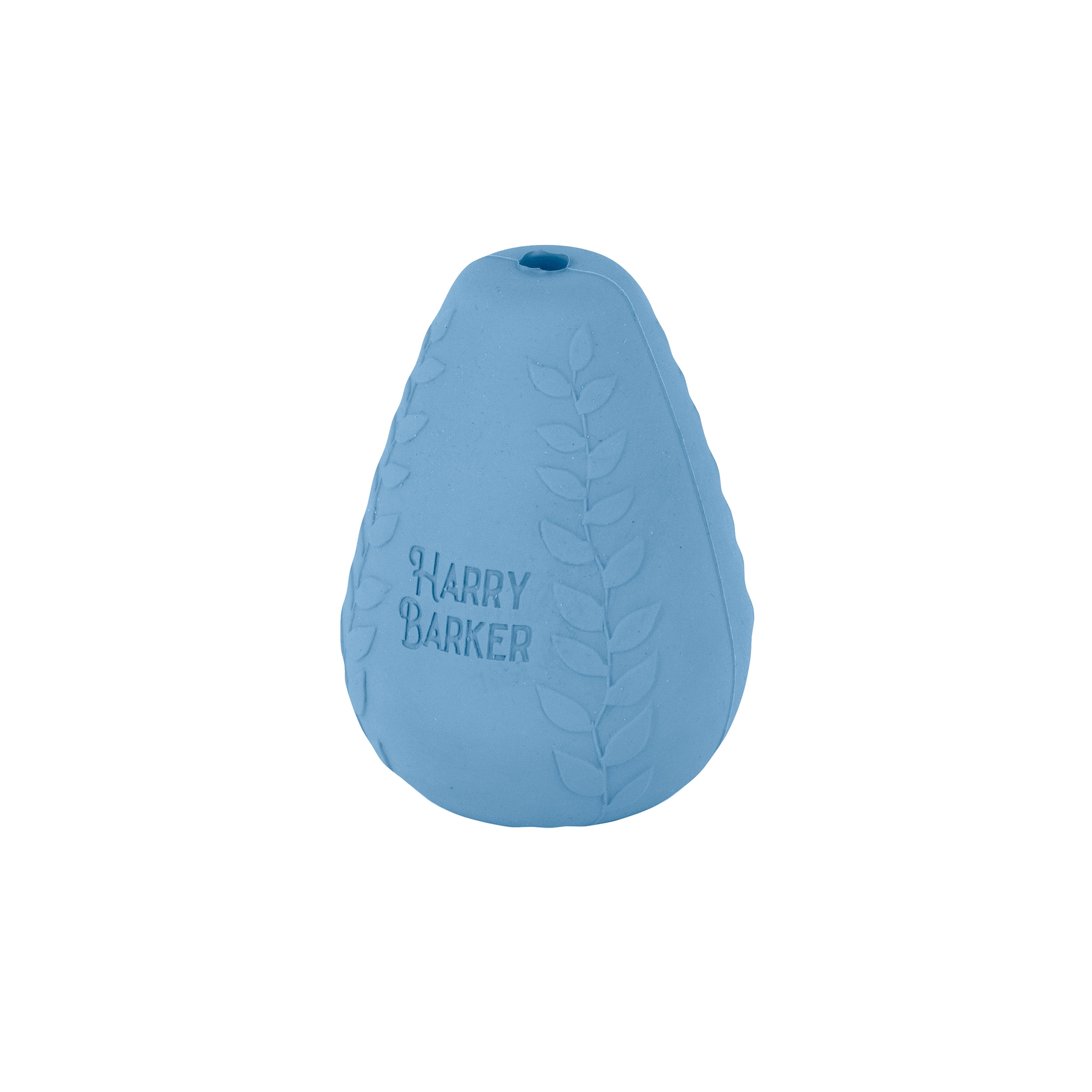Harry Barker Durable All-Natural Rubber Dog Treater Toy, Blue, XL