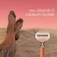 thumbnail image 4 of Venus Miami Sunset ComfortGlide Razor for Women, 3 blades, Manual Razor, Handle + 2 Razor Blade Refills, Pink, 4 of 9