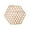 A, variant on lhwanj 5-Pack Rattan Hexagon Placemats (Model: Wicker Trivets), Rustic Farmhouse Style Table Coasters, Heat-Resistant & Non-Slip Drink Mats for Hot Dishes, Size 5.5x4.72 Inches
