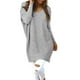 thumbnail image 2 of Minnieouse Solid V-neck Sweater Skin Friendly Autumn Fashionable Tops Loose Blouse Long-sleeve Winter Girls Portable Sweaters Type3 NO3, 2 of 6