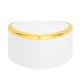 thumbnail image 4 of Caja de anillo en forma de corazón, elegante y elegante caja de regalo para exhibición de joyas con luz LED para compromiso, boda, color blanco, 4 of 5