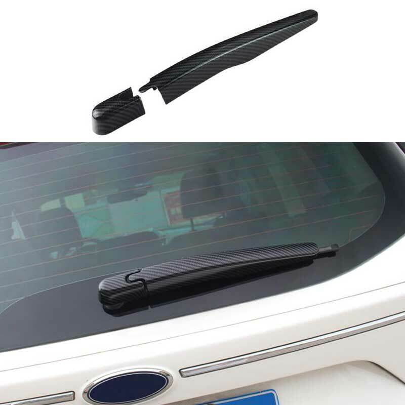 Chrome Rear Wiper Cover Trim For 2013-2019 Ford Escape SUV - Easy Stick-On Upgrade
