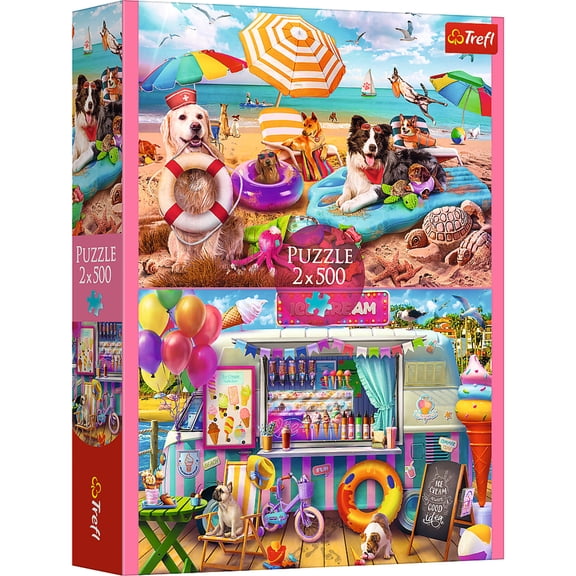 Trefl Red 2x500 Summertime puzzle