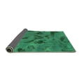 thumbnail image 2 of Ahgly Company Indoor Rectangle Persian Green Bohemian Area Rugs, 5' x 7', 2 of 4
