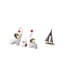 thumbnail image 5 of Esculturas de elefantes,Estatuas de elefantes,decoración del hogar,artesanías de cerámica,Escultura de velero,Estatua de velero Decoración de velero Barco de vela,Figura de velero modelo, 5 of 8