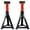 7#Black, variant on DUOSONG 3 Ton Jack Stand, Pair Of Axle Stands Black Metal Other