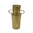 thumbnail image 1 of Benzara BM161090 Intrigante Classique en Métal Vase Texture Fossette&44; Or, 1 of 1