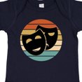 thumbnail image 4 of Inktastic Theater Masks Acting Retro Sunset Boys or Girls Baby Bodysuit, 4 of 5