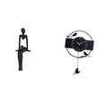 thumbnail image 1 of Reloj De Resina Con Escultura Imaginativa, Figura Artística Para El Hogar, La Oficina, Estantería Y Adorno De Pared Minimalista Decorativo Para Sala De Estar, Estudio Y Cocina., 1 of 8