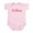 Petal Pink, variant on CafePress - Princess Infant Bodysuit - Baby Light Bodysuit, Size Newborn - 24 Months