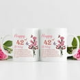 thumbnail image 6 of 42nd Birthday Gifts for Women - Happy 42nd Birthday Mug for Women - 42nd Birthday Gifts for Wife Mom Friend Sister Aunt Coworker - 11oz Coffee Mug (42nd Birthday Gift), 6 of 7