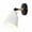 White, variant on XYAIYT Modern 9 Inch Wall Mounted Bedside Lamp Iron Art Sconce for Bedroom Aisle Study Suit Reading Light Fixture Easy Installation Stylish Lighting Solution E27 Model