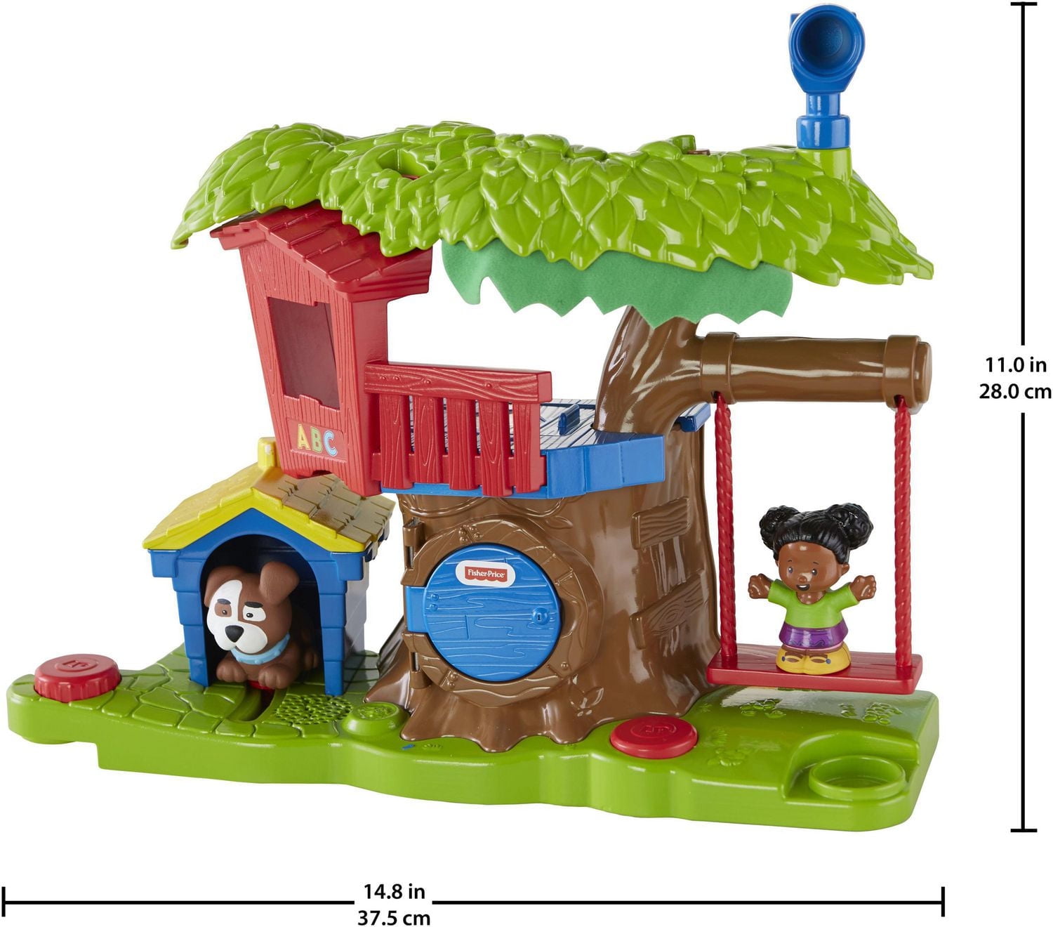 Fisher-Price Little People Swing & Share Treehouse - English Edition