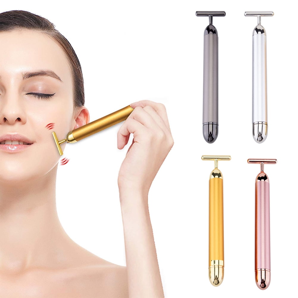 SPRING PARK Face Massager for Skin Care Electric TShape Vibrating