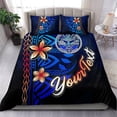 thumbnail image 1 of Islas Marshall Juego de cama personalizado - Vintage Tribal Mountain, 1 of 6