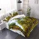 thumbnail image 2 of Funda Nórdica 3Pcs Verde Naturaleza Coco Forestal Juegos de Cama con Cremallera, 2 of 4