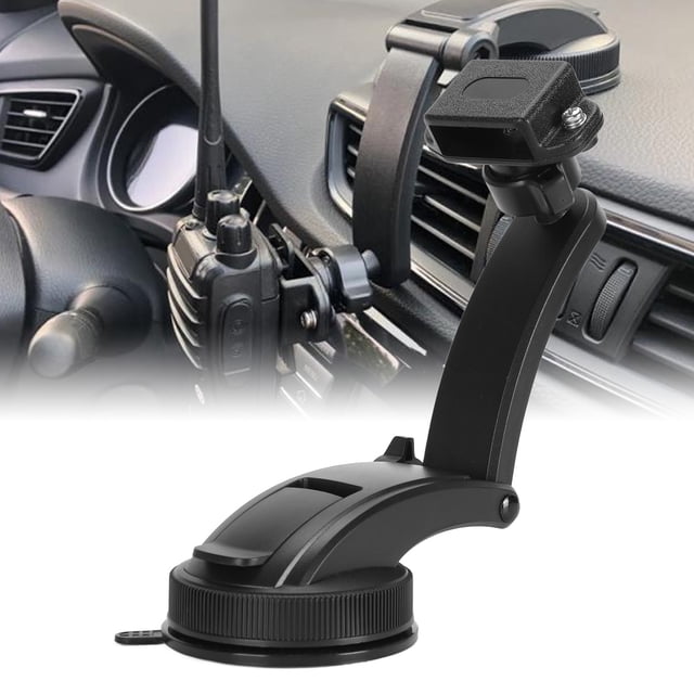 Soporte De Ventosa Para Walkie Talkie, Soporte Para Walkie Talkie Con Ventosa, Color Negro Para Taxis