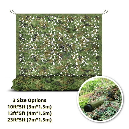 Gamexcel Camo Net Camouflage Netting Double Layered Military Hunting Blind 10 x 5 ft