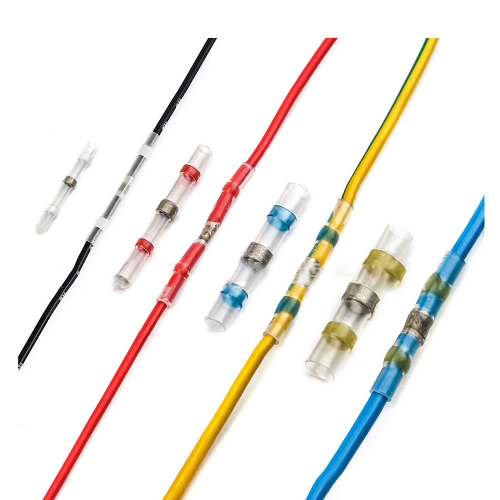 Clupup 455PCS Heat Shrink Self Soldering Butt Connector Set for All Your Wiring Needs