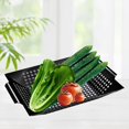 thumbnail image 6 of Outdoor Cooking BBQ Tray Grill Pan Bowl Vegetables Grill Basket Grating Wok for Grill, Gas Grill, Food Not Sticky, 6 of 8