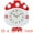 Red, variant on Unique Bargains 1pc Cute 3D Cartoon Mushroom House Silent Wall Clock 15" x 11" x 2" Green