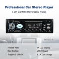 thumbnail image 2 of Sunwayi Mp3c-1 1 Din Car Mp3 player Lcd displays car radio and 2 USB 12v Aux on Mp3 Bt Fm Sd Tf Car Yanlieso, 2 of 5