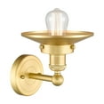 thumbnail image 3 of Innovations Lighting 616-1W-BB-M4-BB Railroad 8" Tall Wall Sconce - Brass, 3 of 7