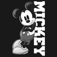 thumbnail image 2 of Girl's Mickey & Friends Mickey Lean Graphic Tee Black X Small, 2 of 4