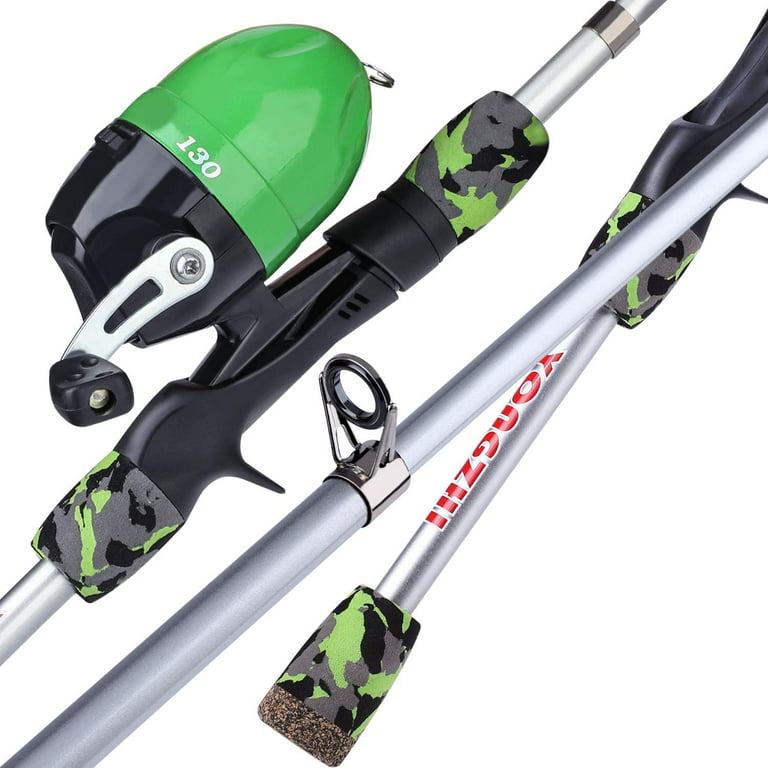 Leogreen Fishing Rod and Reel Combos, Portable Telescopic Fishing Pole with Spinning  Reel, Carry Bag for Adults and Kids