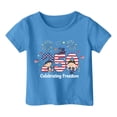 thumbnail image 6 of MEZZALL Boys Graphic Short Sleeve T-Shirt Casual Crew Neck Tee With Independance Day Print For Kids Comfortable Daily Wear Leisure Toddler Blouses Tops, 6 of 6