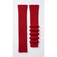 thumbnail image 3 of Isadora Paccini Female Stretch Extra Long Ribbed Knit Leg Warmers, Cranberry, 3 of 4