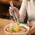 thumbnail image 3 of Tableware Reusable Chopsticks Set in Glass Fiber Material for Kitchen Use with Dishwasher Safe Convenience and Elegant Design, 3 of 3