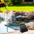 thumbnail image 3 of BRIGHTFUFU Solar Powered Fountain Pump Kit For Garden Bath Flow Rate With Heads For Various Water Patterns, 3 of 8