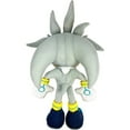 thumbnail image 2 of Sonic The Hedgehog Plush Doll Silver Stuffed Figure Kids Gift, Cartoon Character Soft Toy Anime, 2 of 7