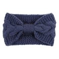 thumbnail image 4 of 4 Uds orejeras de ganchillo diadema de punto suave turbina elástica diadema calentador para mujeres en invierno, 4 of 5