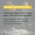 thumbnail image 3 of ORGFUN Egg White Powder IEF31 8 Oz, Pasteurized Egg White Powder, Gluten-Free, Non-GMO, Made in USA, 3 of 3