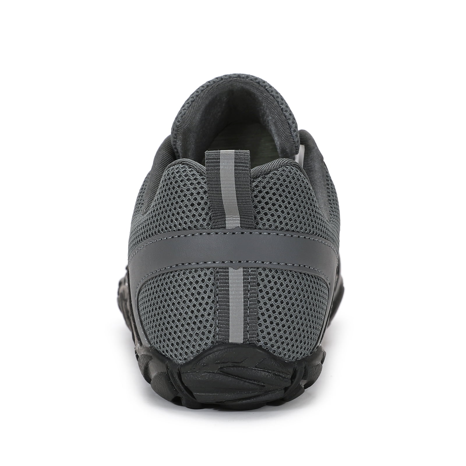 Barefoot Water Shoes Mens Trail Runner Wide Toe Box Hiking Shoes Minimalist Zero Drop Sole Quick Dry Water Sports Sneakers Dark Gray 45