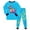 boys pajamas#1 Sky Blue, variant on Kaprioy Boys Pajamas Fall Winter Boys Pajamas Long Sleeve Cotton Dinosaur Children's Pajamas Sets Pjs Sleepwear Little Kids