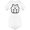 White, variant on Outline Of A Hamster Bodysuit Infant -Image by Shutterstock, Newborn