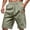 A_ Army Green, variant on YLSDY Men's Casual Shorts Loose Drawstring Elastic Waist Pant 2025 Summer Lightweight Beach Vacation Shorts with Pockets Army Green L