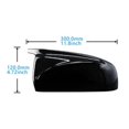 thumbnail image 4 of For BMW Side Wing Mirror Cover Caps Gloss Black Left+Right, 4 of 5