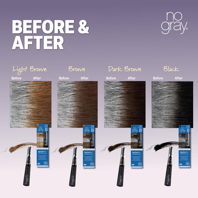 No Gray Quick Fix Instant Temporary Root Touch Up Wand, Light