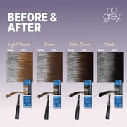 No Gray Quick Fix Instant Temporary Root Touch Up Wand, Light Brown, 0.5 fl oz
