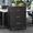 3 Drawer Black, variant on Erosoei Vertical 2 Drawer File Cabinet with Lock Under Desk, Metal Lateral Filing Storage Cabinet for Office Home
