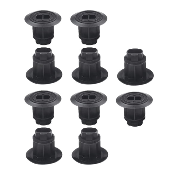 Furulu 10Pcs 90467-22015 Exterior Trim-Rocker Molding Clips For Toyota