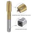 thumbnail image 3 of Unique Bargains M16 x 2 Titanium Plated Straight Flute Thread Tap Round Die Tap and Die Set, 3 of 6